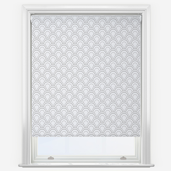 Sonova Studio Kibo Stripe Chalk Roller Blind