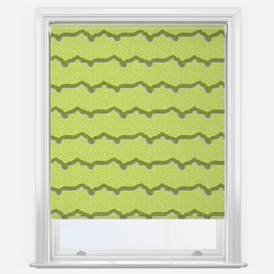 Sonova Studio Lava Lamp Acid Chartreuse Roller Blind