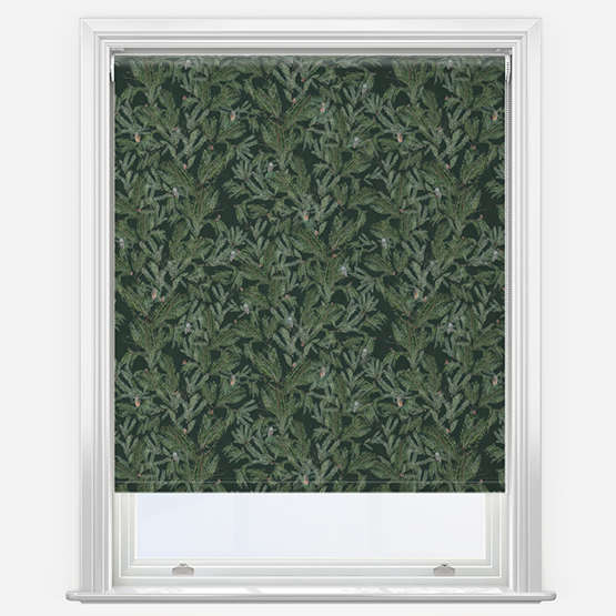 Sonova Studio Little Owls Forest Green Roller Blind
