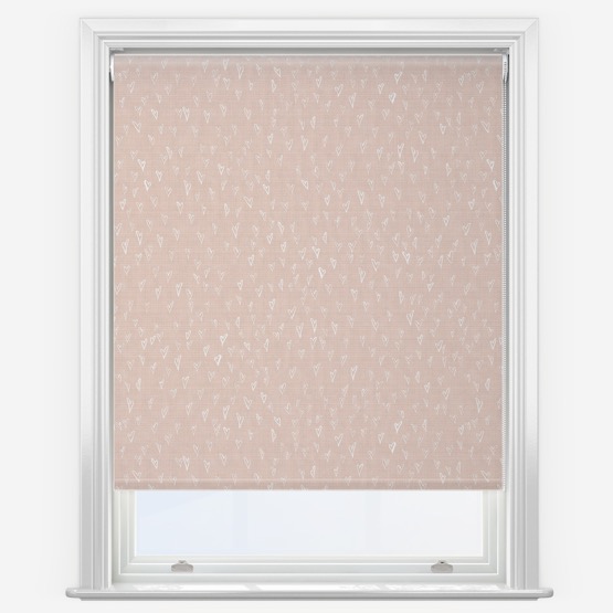 Sonova Studio Love Hearts Blush Pink Roller Blind