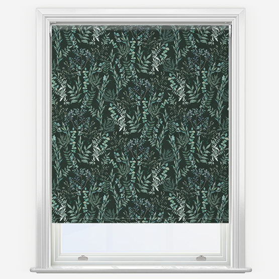 Sonova Studio Melody Forest Green Roller Blind