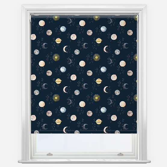 Sonova Studio Milky Way Midnight Blue Roller Blind