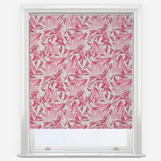 Sonova Studio Morphed Love Peony Pink Roller Blind