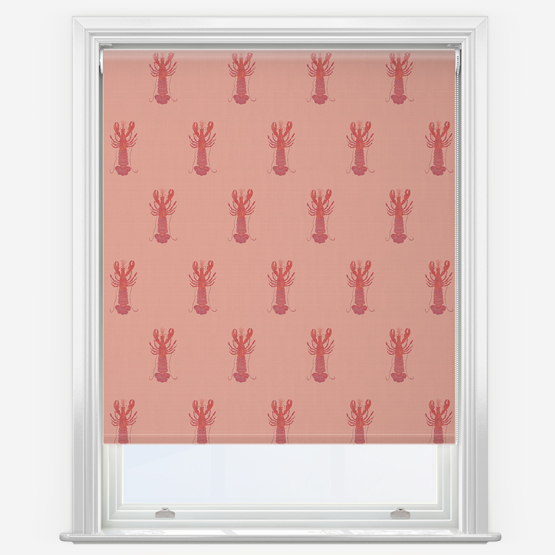 Sonova Studio Mr Lobster Pink Coral Roller Blind