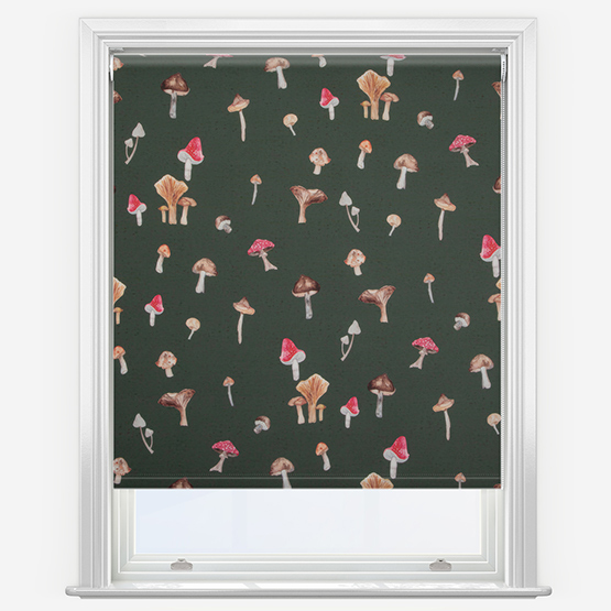 Sonova Studio Mushroom Forage Green Roller Blind