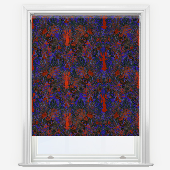 Sonova Studio Nautical Nirvana Deep Ocean Blue Roller Blind