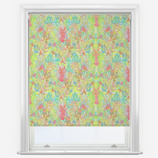 Sonova Studio Nautical Nirvana Multi Chartreuse Roller Blind