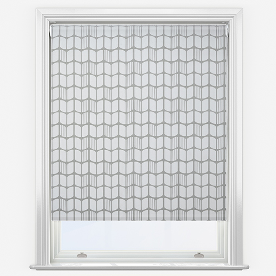 Sonova Studio Nordic Petal Dove Grey Roller Blind