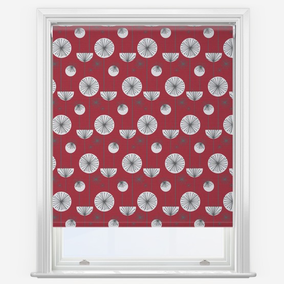 Sonova Studio Nordic Pods Chilli Red Roller Blind