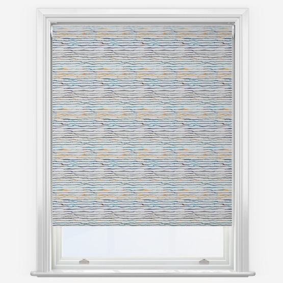 Sonova Studio Ogawa Blue Rust Roller Blind
