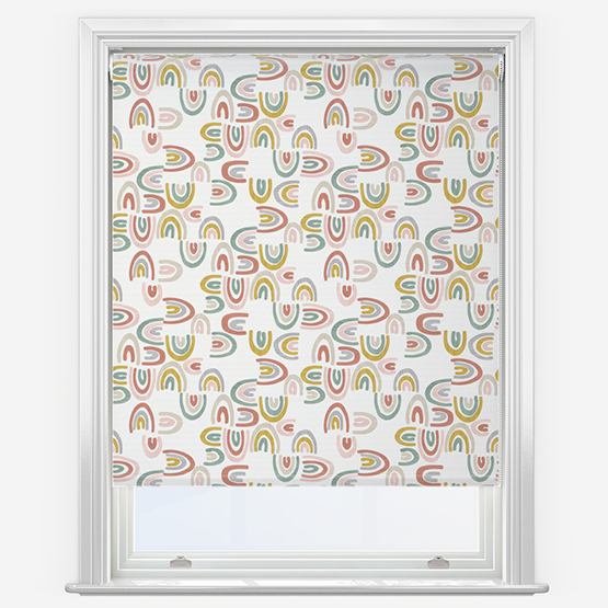 Sonova Studio Over the Rainbow Pastel Roller Blind