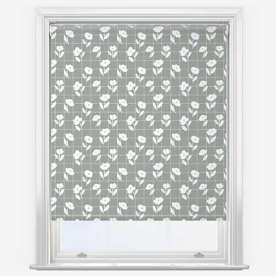 Sonova Studio Poppy Prune Sage Roller Blind