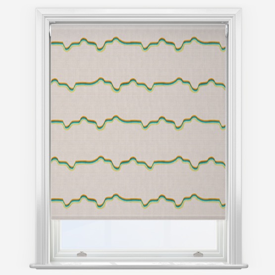 Sonova Studio Retro Wave Bon Bon Roller Blind