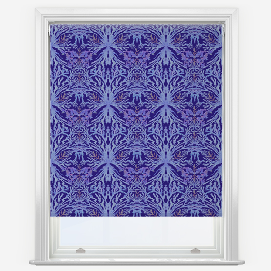 Sonova Studio Royal Reef Cobalt Blue Roller Blind