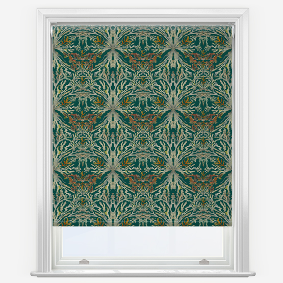 Sonova Studio Royal Reef Teal Roller Blind