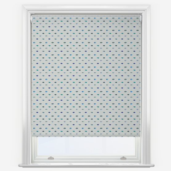 Sonova Studio Shoal Marine Blue Roller Blind