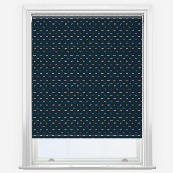 Sonova Studio Shoal Ocean Blue Roller Blind