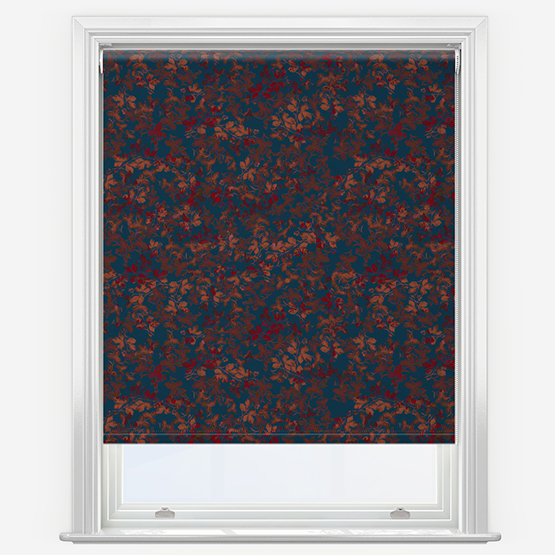 Sonova Studio Strawberry Field Burnt Orange Roller Blind