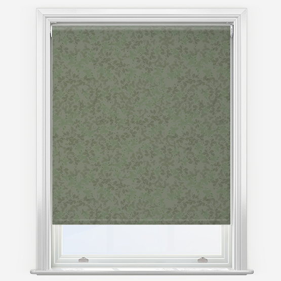 Sonova Studio Strawberry Field Fern Green Roller Blind