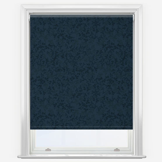 Sonova Studio Strawberry Field Midnight Blue Roller Blind