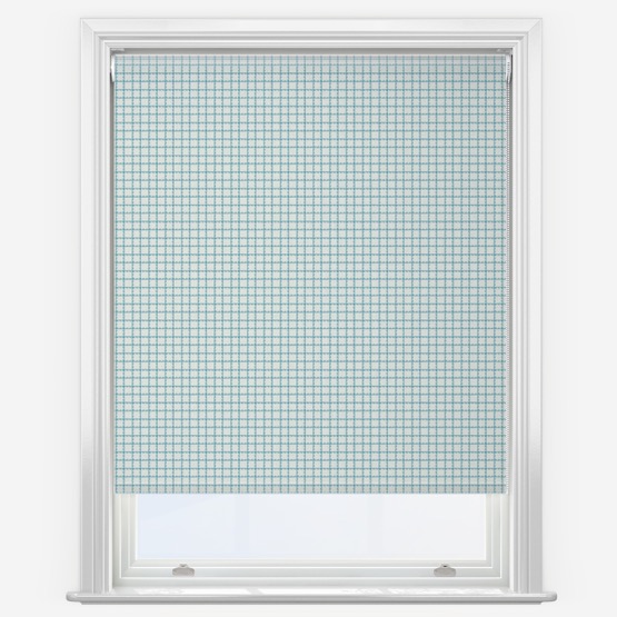 Sonova Studio Tea Party Celestial Blue Roller Blind