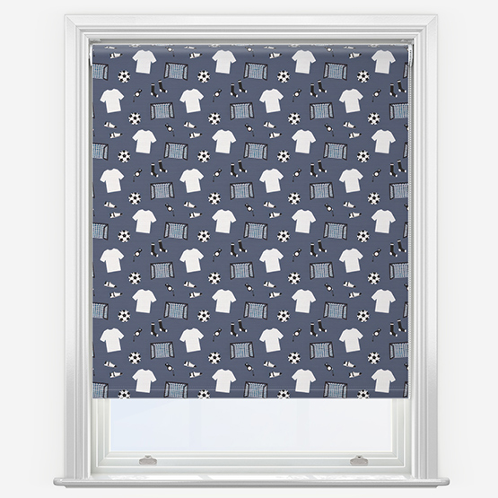 Sonova Studio Team Play White Roller Blind