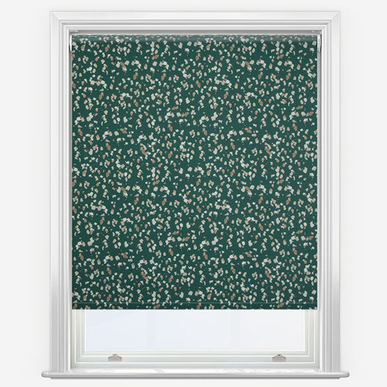 Sonova Studio Terrazzo Forest Green Roller Blind