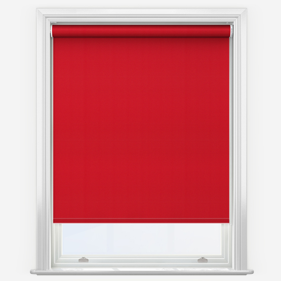 Absolute Blackout Red Roller Blind