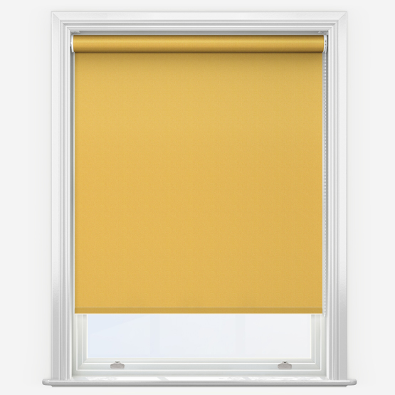 Absolute Blackout Yellow Roller Blind