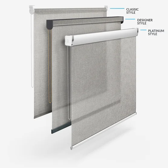 Coulisse Bergen Grey Stone roller