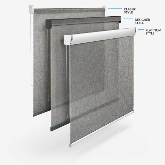 Coulisse Bergen Mid Grey roller