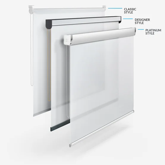 Coulisse Bergen White roller