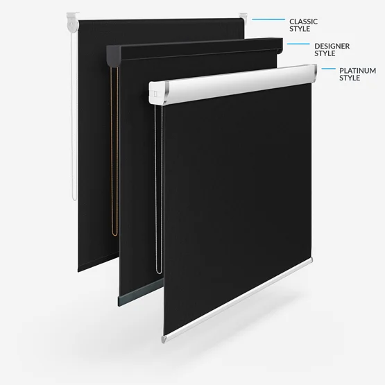 Coulisse Berlin Blackout Black roller