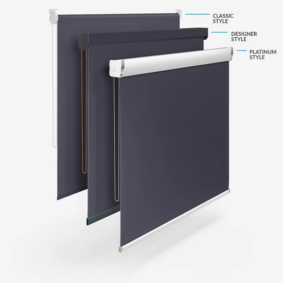Coulisse Detroit Blackout Navy Blue roller
