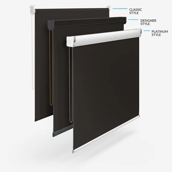Coulisse Detroit Blackout Pirate Black roller