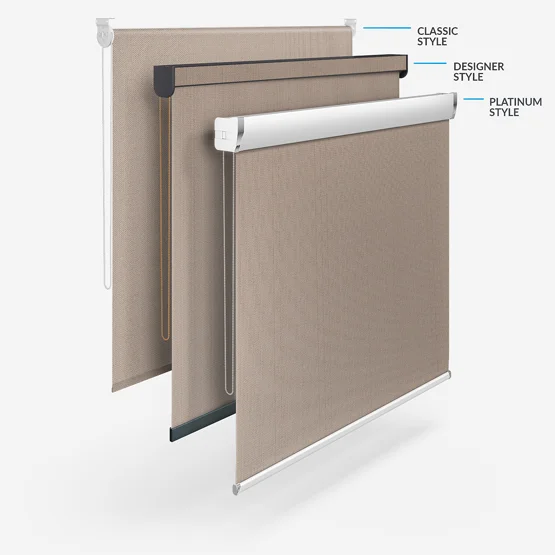 Coulisse Mila Blackout Dove roller