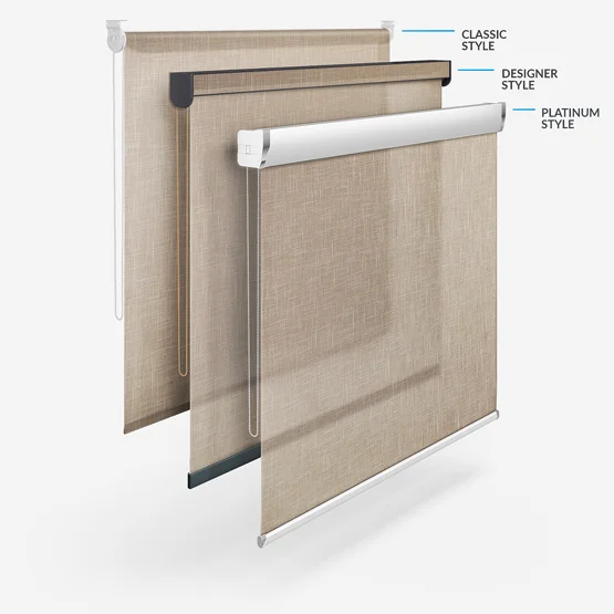 Coulisse Shanting Brown roller