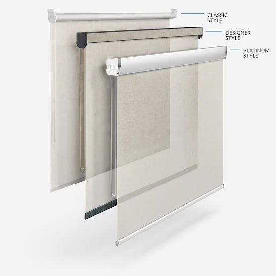 Dune Voile Linen roller