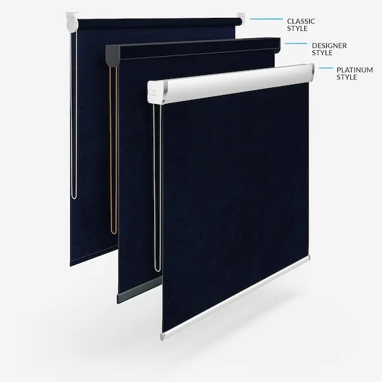 Windsor Blackout Navy roller