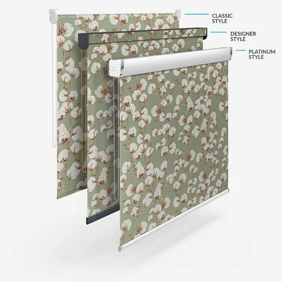 Sonova Studio Cotton Trellis Olive roller