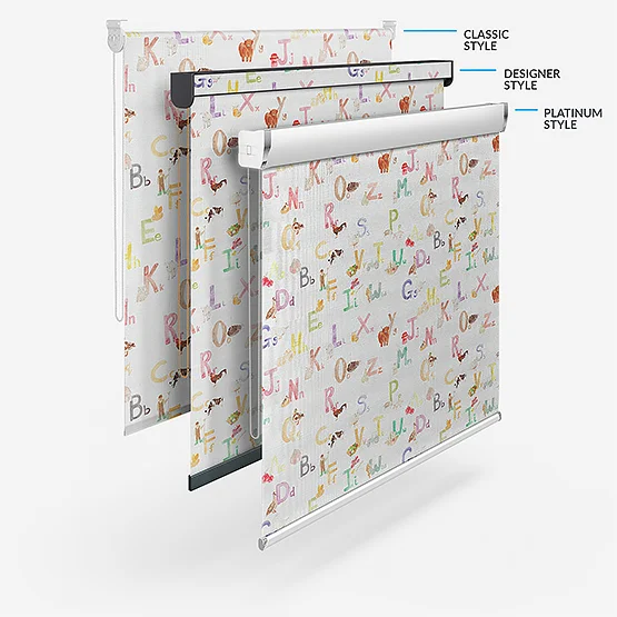 Sonova Studio Farm Alphabet Linen roller