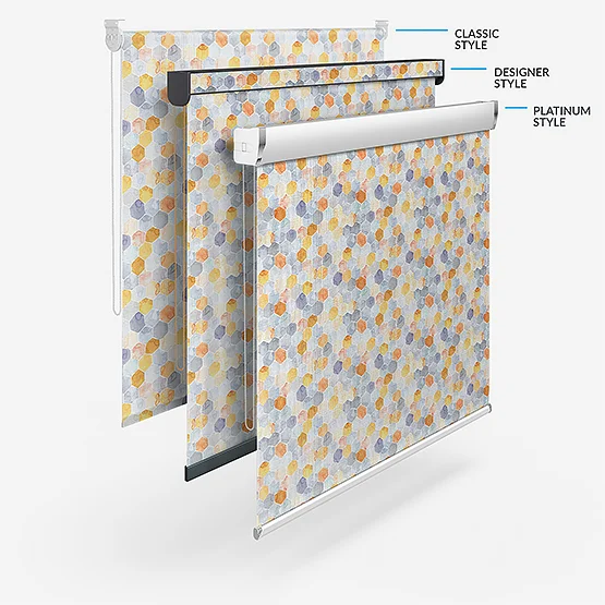 Sonova Studio Mosaic Indigo Orange roller