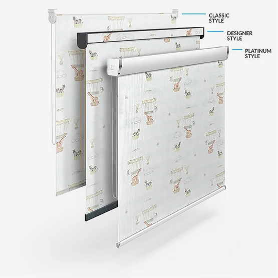 Sonova Studio Safari Sky Voyage Natural Linen roller