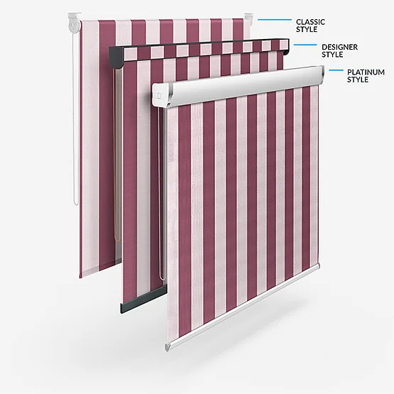 Sonova Studio Whitby Stripe Antique Rose roller