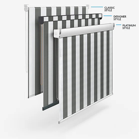 Sonova Studio Whitby Stripe Monochrome roller