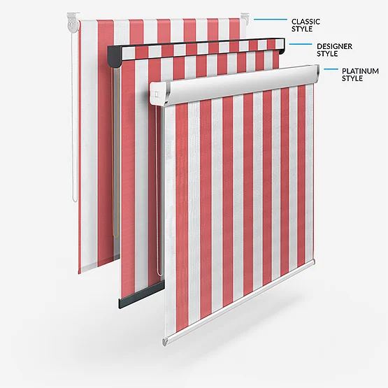 Sonova Studio Whitby Stripe Red roller