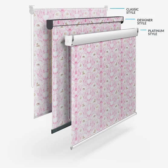 Sonova Studio Woodland Damask Orchid Pink roller