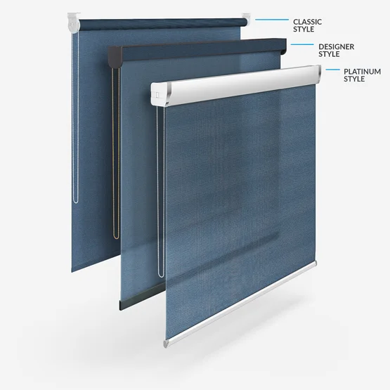 Deluxe Plain Airforce Blue roller