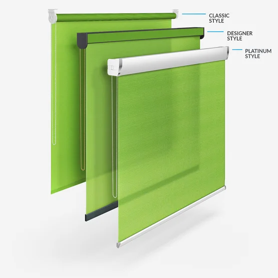Deluxe Plain Apple Green roller