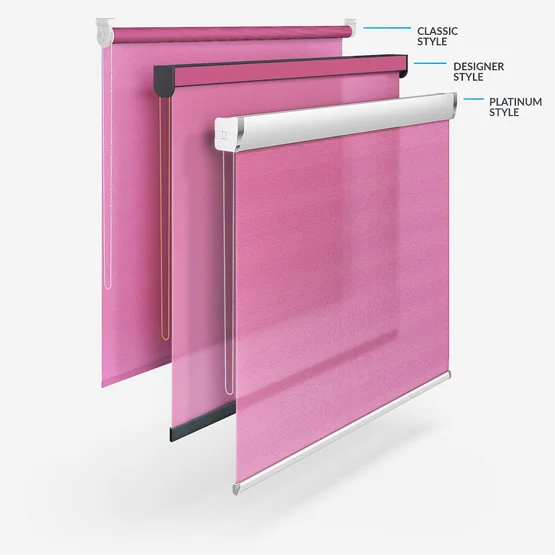 Deluxe Plain Hot Pink roller